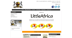 Desktop Screenshot of littleafrica.com